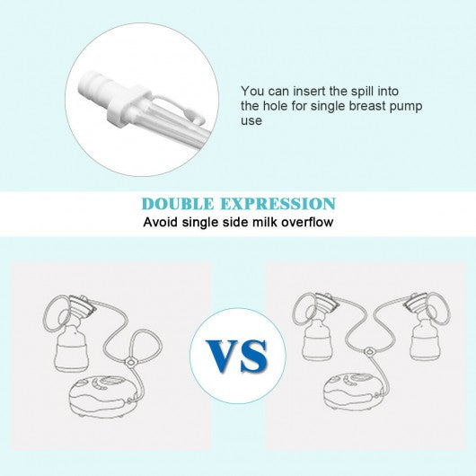 Electric Double feeding Pump with Expression And Massage Modes