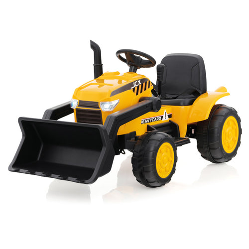 12V Kid's Ride on Excavator with Adjustable Digging Bucket