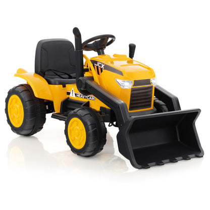 12V Kid's Ride on Excavator with Adjustable Digging Bucket