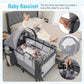 Portable Baby Nursery Center 4-in-1 Portable Travel Crib