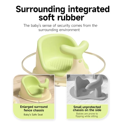 Baby Bath Seat-Cute Whale Shape