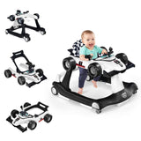 4-in-1 Foldable Activity Push Walker with Adjustable Height