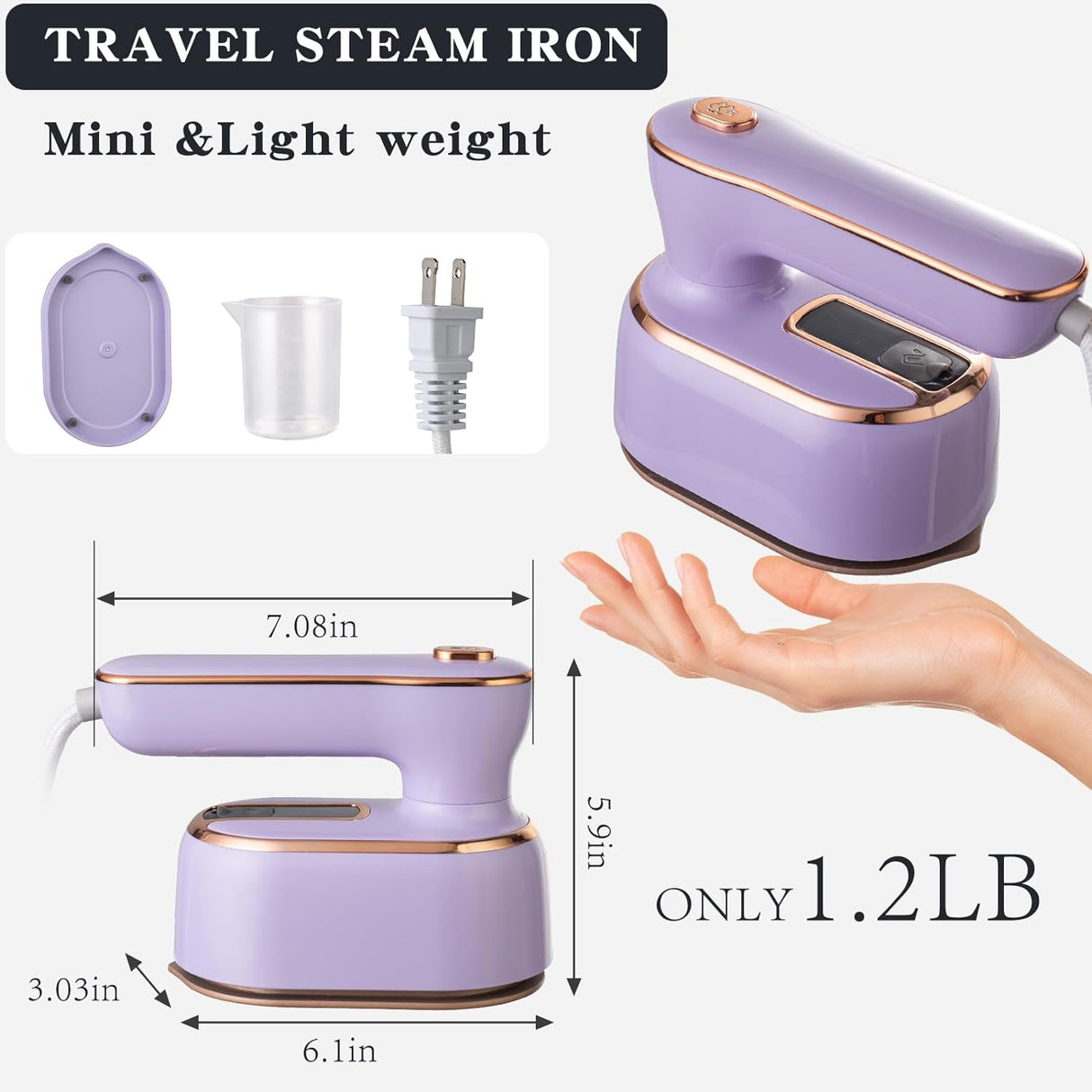 Travel Steamer Portable Mini Iron