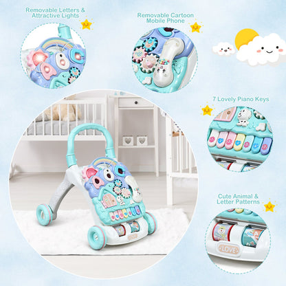 Baby Sit-to-Stand Learning Walker Toddler Musical Toy