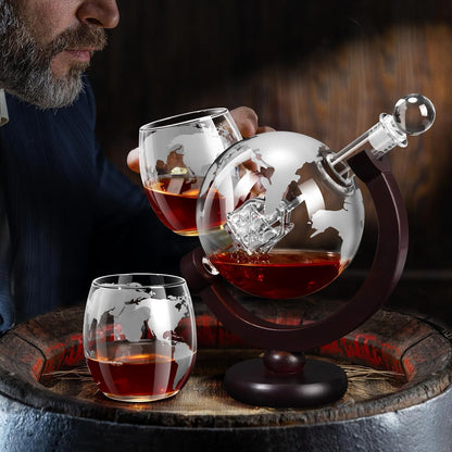 Globe Decanter Set