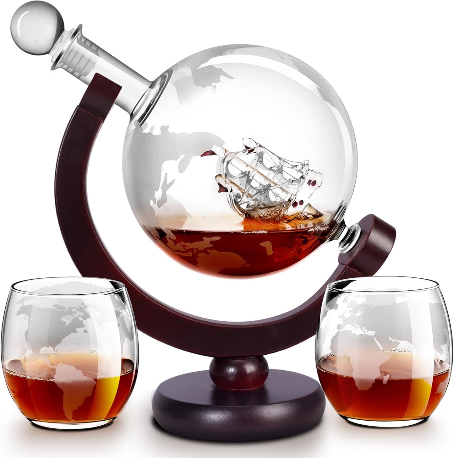 Globe Decanter Set