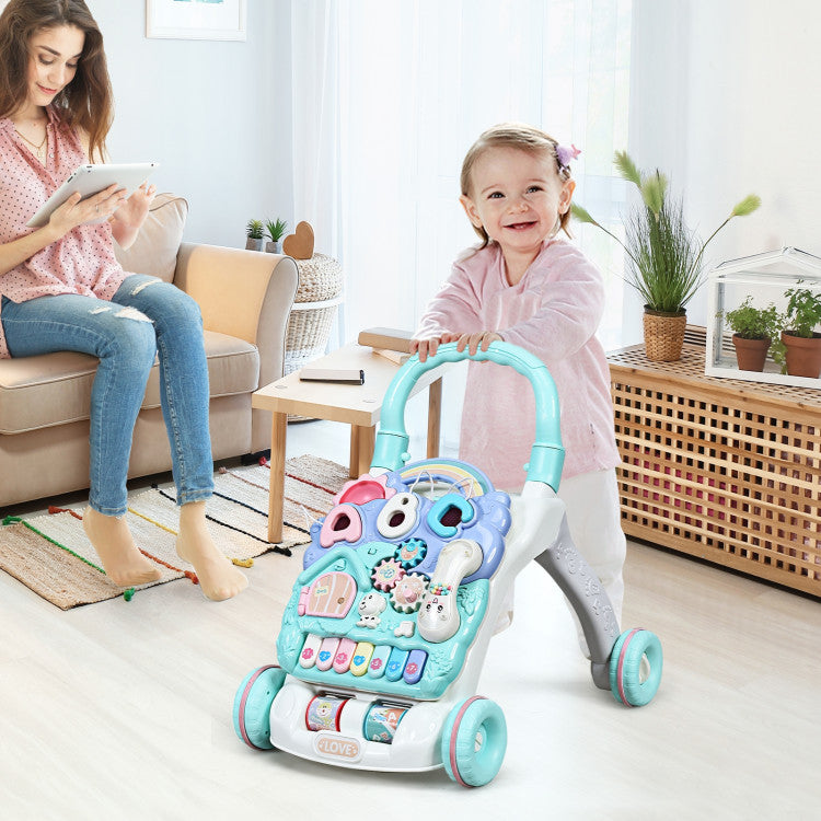 Baby Sit-to-Stand Learning Walker Toddler Musical Toy