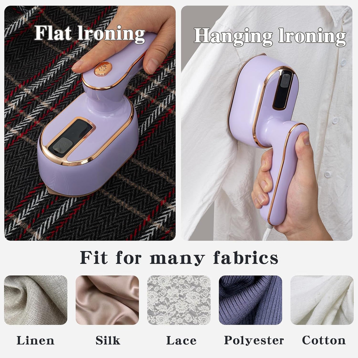 Travel Steamer Portable Mini Iron