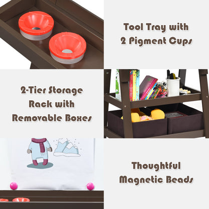 3-in-1 Double-Sided Storage Art Easel