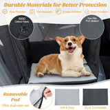 Dog Car Seat Cover with Mesh Window for Small and Medium Dogs