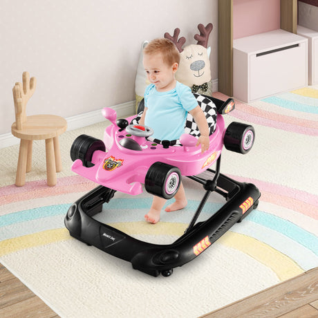 Convertible Baby Walker with 3 Adjustable Height Settings