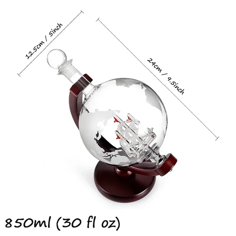 Globe Decanter Set