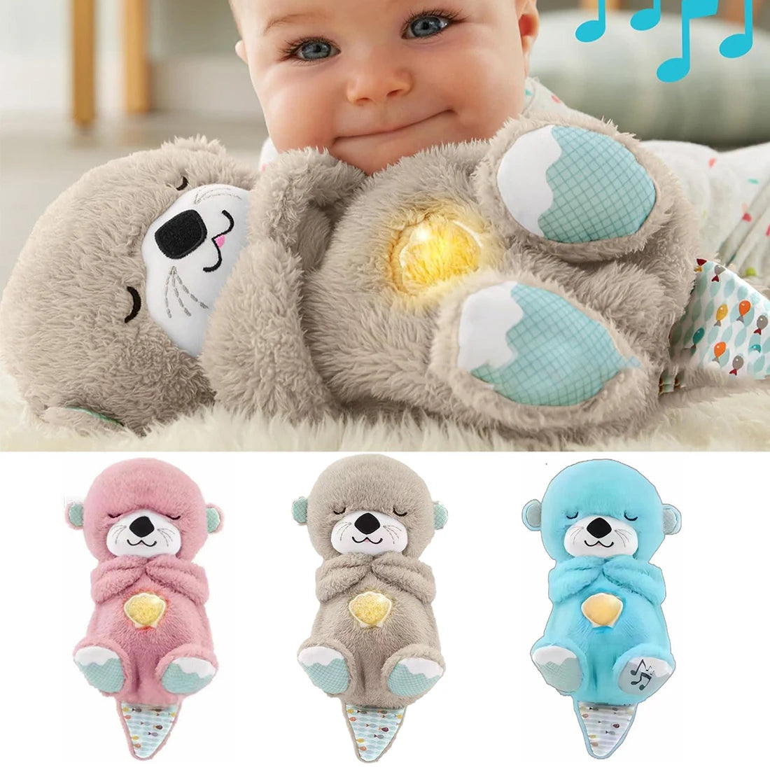 Baby Plush Breathing Bear