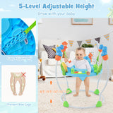 Underwater World Themed Baby Bouncer with Developmental Toys