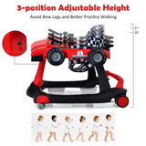 4-in-1 Foldable Activity Push Walker with Adjustable Height