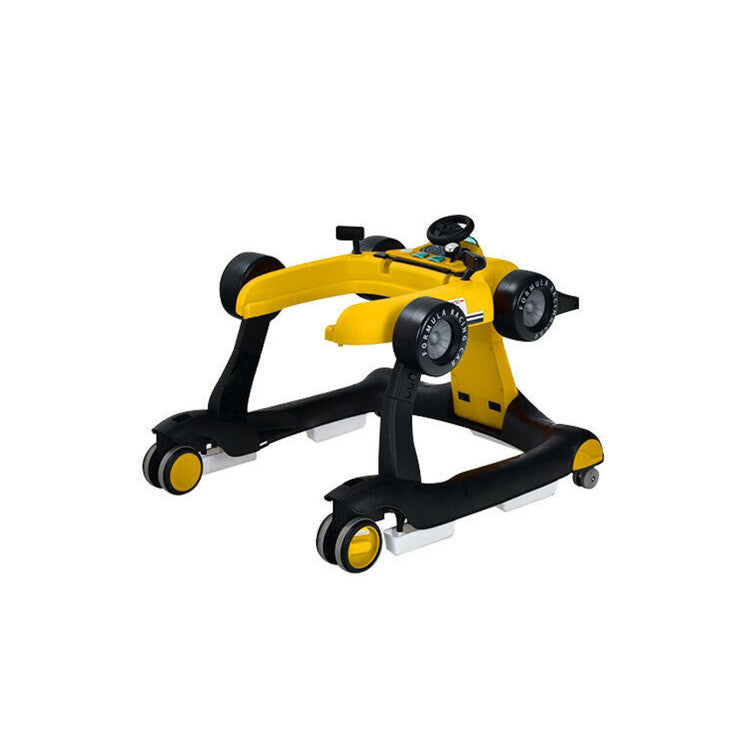 4-in-1 Foldable Activity Push Walker with Adjustable Height