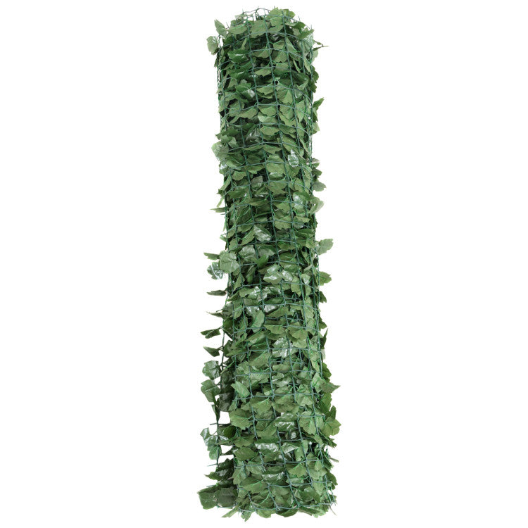 Faux Ivy Leaf Decorative Privacy Fence