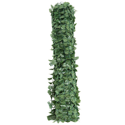 Faux Ivy Leaf Decorative Privacy Fence