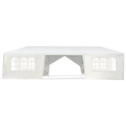 10 x 30 Feet Outdoor Canopy Tent with 6 Removable Sidewalls and 2 Doorways