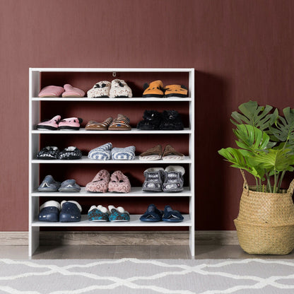 3-in-1 Wood Shoe Rack Ideal for Entryway and Hallway