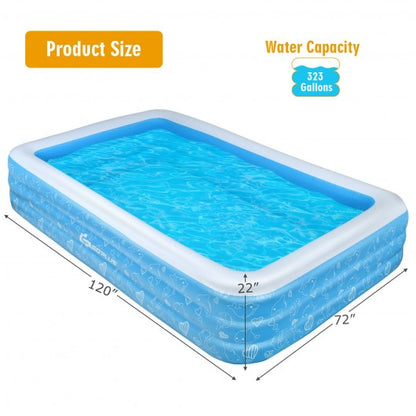 Inflatable Full-Sized Family Swimming Pool