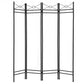 4 Panel Freestanding Metal Frame Private Folding Hinged Room Divider