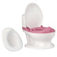 Kids Realistic Flushing Sound Lighting Potty Training Transition Toilet