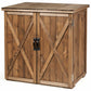 Outdoor Wooden Storage Cabinet with Double Doors