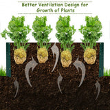 Patio Raised Garden Bed for Vegetable Flower Planting