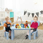 3-Piece Toddler Multi Activity Play Dining Study Kids Table and Chair Set