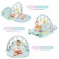 3-in-1 Baby Gym Piano Music and Lights Fun Play Mat