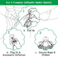 6FT Halloween Inflatable Blow-Up Spider