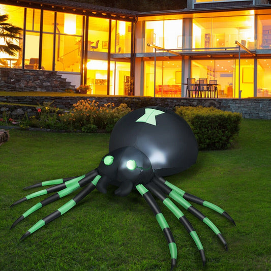 6FT Halloween Inflatable Blow-Up Spider