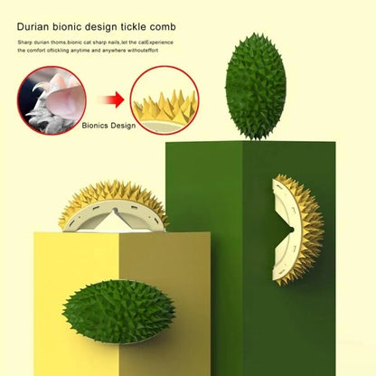 Cat Toy Creative Durian Tickling Comb Remove Floating Hair Corner Massage Brush