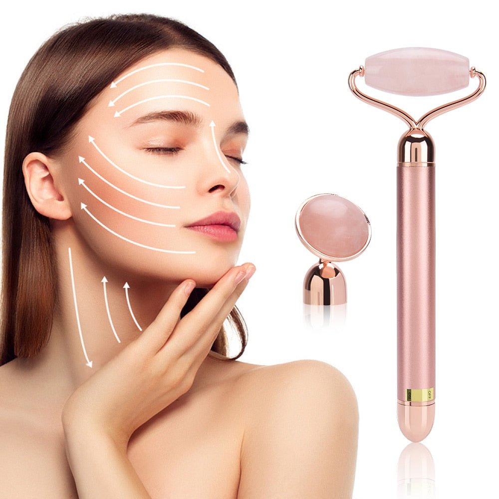 Electric Jade Roller Slimming Face Massage