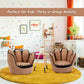 Household Five Fingers Baseball Glove Shaped Kids Leisure Upholstered Sofa