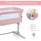 Travel Portable Baby Bed Side Sleeper Bassinet Crib with Carrying Bag
