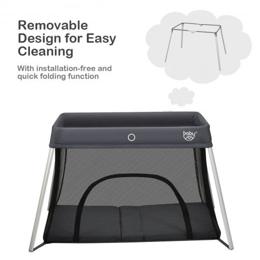 Lightweight Foldable Baby Playpen with Carry Bag