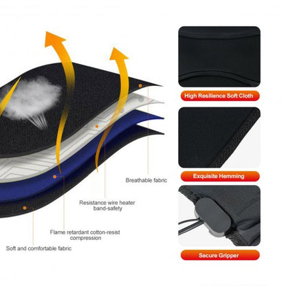 Vibration Massage Car Seat Cushion with 10 Vibration Motors