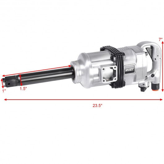 Heavy Duty 1" Air Impact Wrench Gun with Case