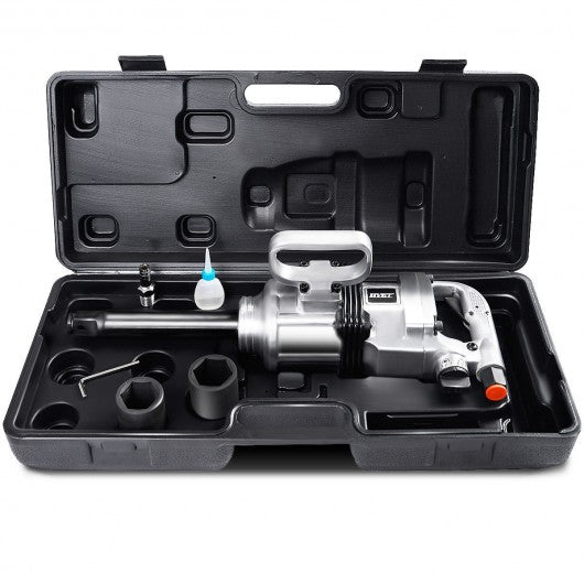 Heavy Duty 1" Air Impact Wrench Gun with Case
