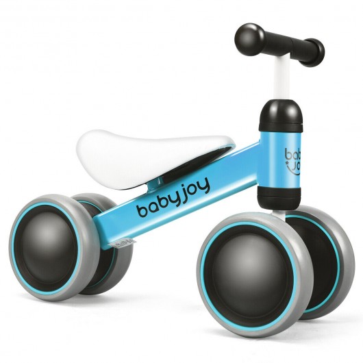 4 Wheels No-Pedal Baby Balance Bike