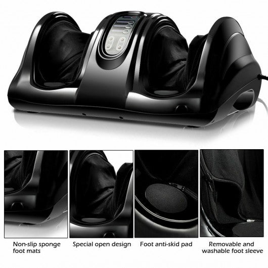 Therapeutic Shiatsu Foot Massager Kneading and Rolling