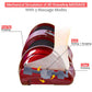 Therapeutic Shiatsu Foot Massager Kneading and Rolling