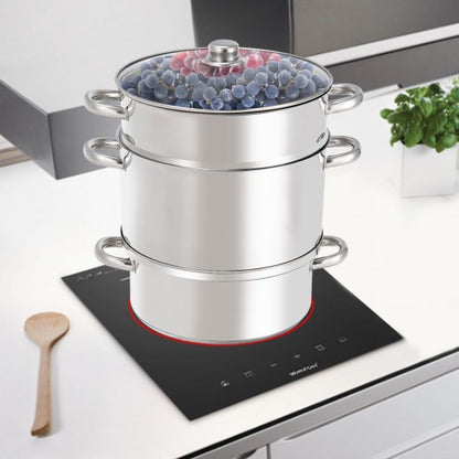 11-Quart Stainless Steel Fruit Juicer Steamer