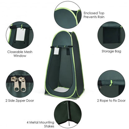 Camping Shower Toilet Changing Room Tent