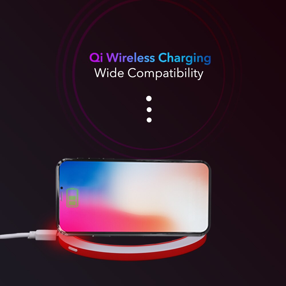 Wireless Charging Led Makeup Mirror