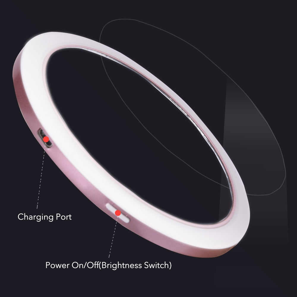 Wireless Charging Led Makeup Mirror