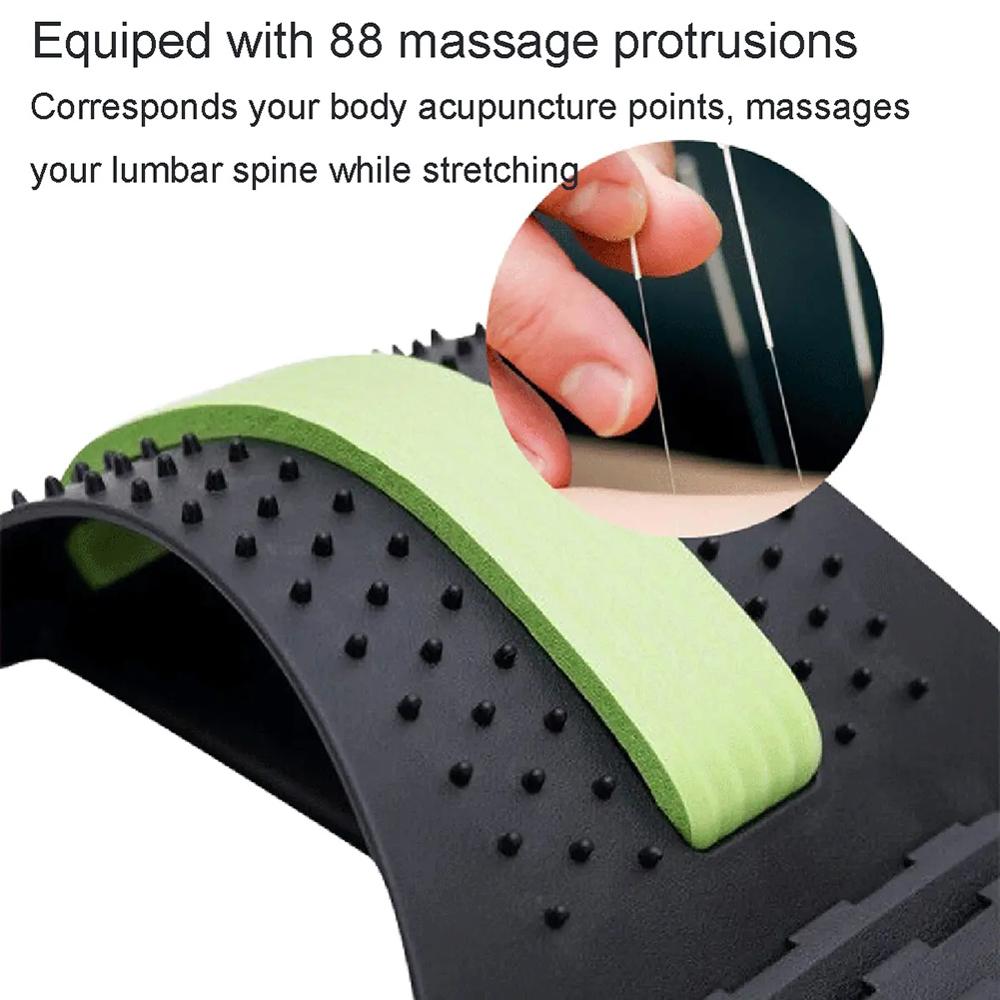 Back Stretching Lumbar Support Stretcher Spinal