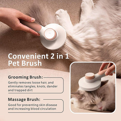 Cat Grooming and Shedding Comb Brush